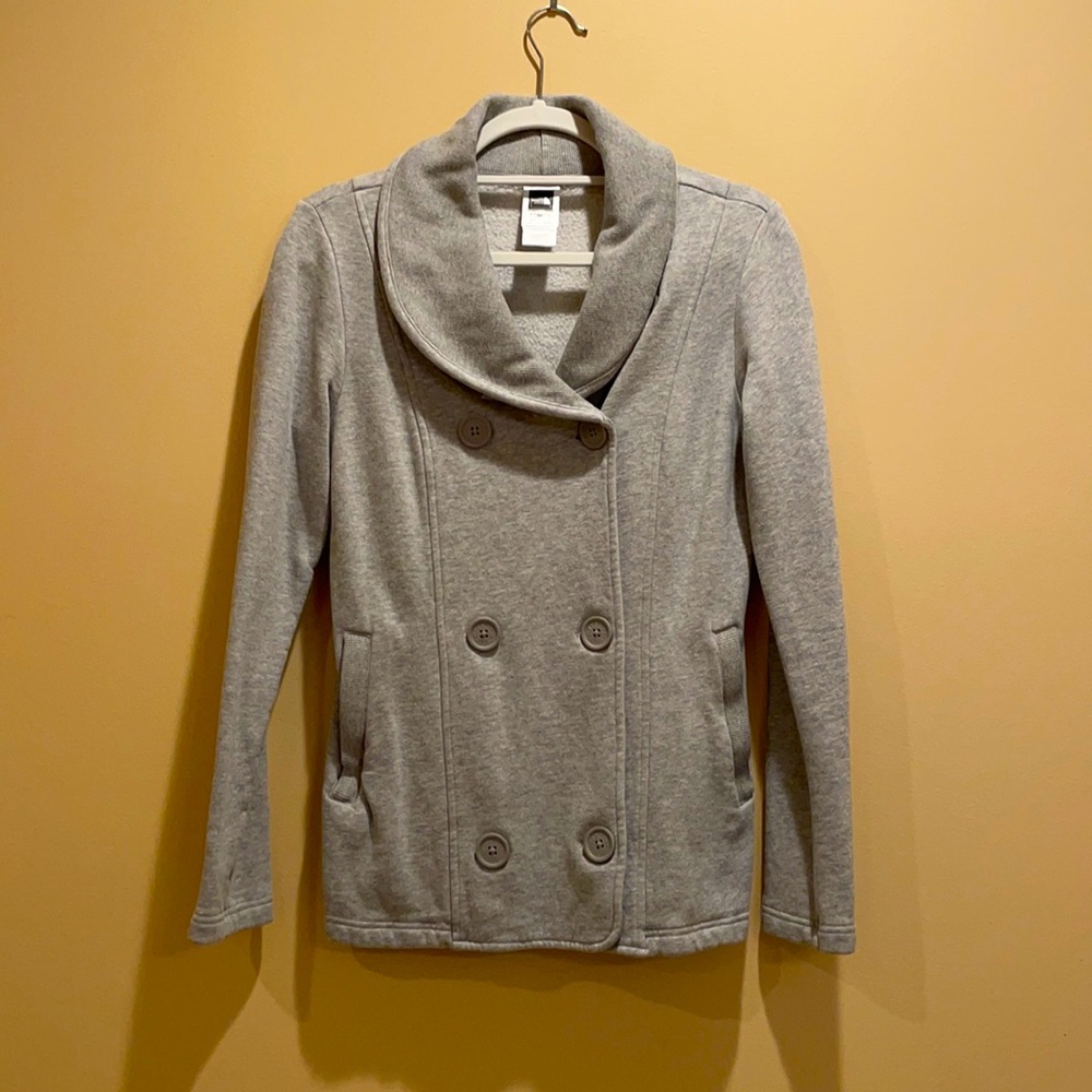 The North Face Collared Sweatshirt w/ Button Closure